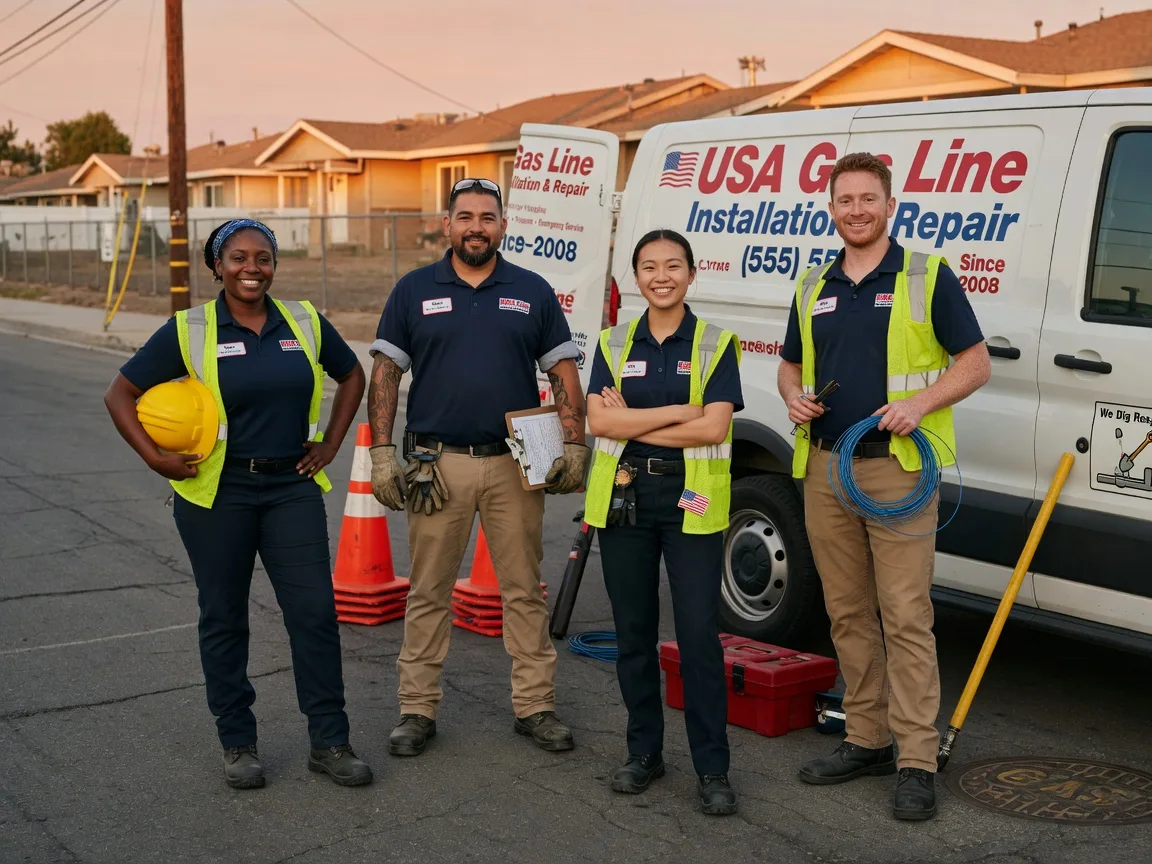 Gas Line Installation company in Shasta, CA